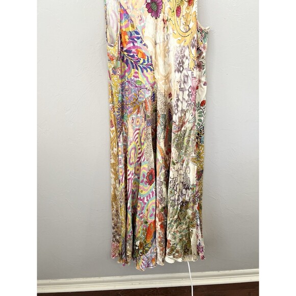 Johnny Was Multicolor Floral Maxi Dress - Picture 3 of 9